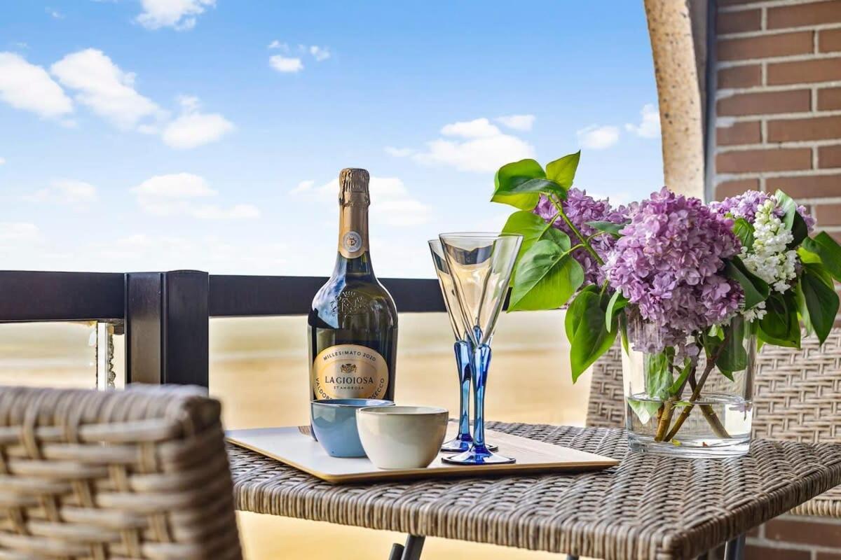 Huswell - Studio With Great Sea View On Terrace كنوك هايست المظهر الخارجي الصورة